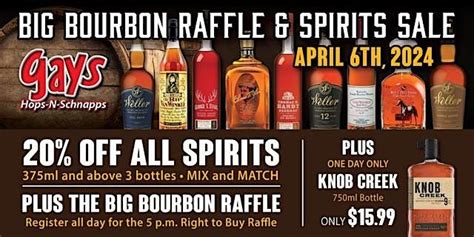 gays bourbon raffle